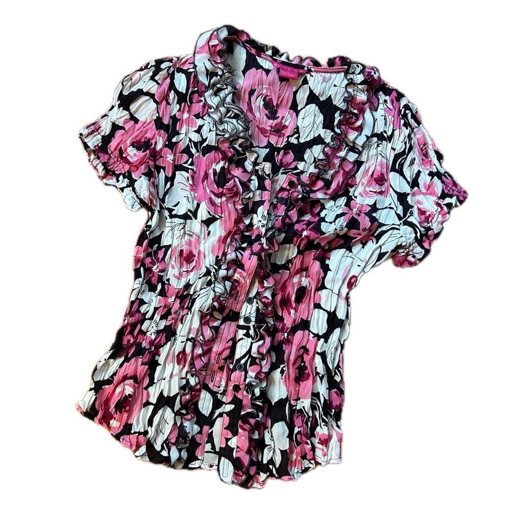 Sunny Leigh Pink Floral Blouse